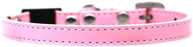 Plain Breakaway Cat Collar Light Pink Size 12